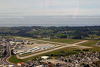Aerial View of Watsonville Airport, California